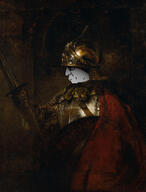 chud classical_art_parody closed_mouth glasses painting side_profile soyjak variant:chudjak // 1880x2480 // 2.7MB