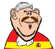 closed_mouth clothes conquistador ear flag flag:spain helmet morion mustache profile_picture smile soyjak spain spanish_chud_(namefag) stubble variant:impish_soyak_ears white_skin // 979x866 // 151.4KB