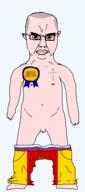 award balding battles_of_rzhev christianity cross eastern_orthodox flag flag:russia flag:tver_oblast full_body glasses hair naked nsfw oblast orthodox_cross penis russia skinhead small_penis soyjak subvariant:chudjak_front subvariant:obsessedchud text transparent transparent_background tver_oblast underpants variant:chudjak white_skin world_war_2 // 848x1911 // 45.1KB