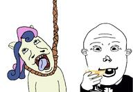 ack champagne clothes dead hanging murder my_little_pony noose pony rope suit tuxedo variant:bernd variant:vlodson wine wine_glass // 1665x1166 // 393.3KB