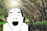 calm doctor_who glasses mouth_open outdoors outside sarah_jane_adventures soyjak stubble variant:slitheenjak // 474x315 // 276.0KB