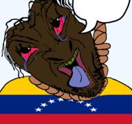 brown_troonjak deformed flag:venezuela nigger rope speech_bubble trend:slopjak ugly variant:bernd veneco venezuela // 768x719 // 122.0KB