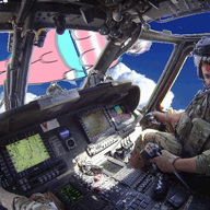 animated arm bloodshot_eyes clothes crying flag full_body glasses hand hanging helicopter irl irl_background leg military open_mouth rope soyjak stubble tongue tranny variant:bernd // 800x530 // 693.4KB