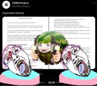 2soyjaks amano_pikamee blood bloodshot_eyes bullet_hole crying dead english_text flag glasses gun gunshot hair hogwarts_legacy hololive japanese_text mustache open_mouth pokemon purple_hair soyjak stubble text tongue tranny tsunomaki_watame twitter variant:bernd voms vtuber watamelon watermelon wooloo yellow_teeth // 1863x1649 // 1.2MB