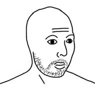 andrew_tate bald closed_mouth soyjak stubble variant:tatejak // 459x454 // 12.5KB