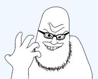 beard evil eyeglasses glasses meta:high_resolution meta:not_a_fucking_duplicate smile syndrome_(the_incredibles) template the_incredibles transparent_background variant:syndromejak // 1114x892 // 21.0KB