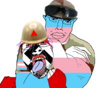 chud gigachud lgbt nazi_flag nazi_germany nazism rope soyjak tranny trans troon // 499x461 // 154.6KB