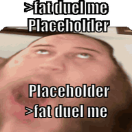 2019 3dgifmaker animated beard closed_mouth clothes ext=gif fat fat_duel glasses irl open_mouth red_tshirt schizo soyboy subvariant:fatjak_irl tshirt variant:fatjak // 250x250 // 778.8KB