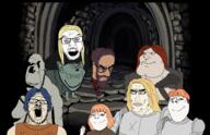 arm background cahara d'arce enki fear_and_hunger glasses guard_(fear_and_hunger) hand le'garde moonless nas'hrah open_mouth ragnavaldr soyjak stubble subvariant:chudjak_seething subvariant:gapejak_female subvariant:hornyson subvariant:mexiaryan subvariant:perceptive_chud subvariant:soylita the_girl_(fear_and_hunger) variant:a24_slowburn_soyjak variant:chudjak variant:cobson variant:feraljak variant:gapejak variant:impish_soyak_ears variant:meximutt // 2500x1614 // 2.4MB