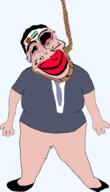 ack assad bashar_alassad bloodshot_eyes distorted flag flag:syria_opposition full_body gun obese penis rope slopjak subvariant:jartycuck suicide syria syrian_civil_war syrian_rebels tiny_penis variant:chudjak white_skin // 1375x2392 // 456.8KB