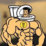 chud chudcel muscles muscular_male skibidi skibidi_toilet symbol toilet variant:chudjak // 1080x1080 // 415.6KB