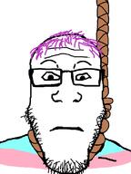 closed_mouth flag neutral rope soyjak subvariant:neutralplier tranny variant:markiplier_soyjak // 600x800 // 49.8KB