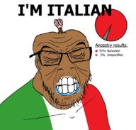 bigger brainlet brimmiest_comments_section☣️☣️☣️_do_not_enter☣️☣️☣️ brown_skin clenched_teeth closed_eyes closed_mouth ear glasses italy manlet mustache op_is_a_mindbroken_pajeet_retard_who_is_obsessed_with_itaryans retard shitskin small_brain soyjak stubble subhuman text variant:feraljak wrinkles // 1076x1024 // 255.9KB