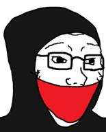 antifa communism hood hoodie looking_to_the_right mask smile variant:soyak // 644x800 // 26.7KB