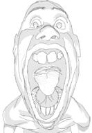 animated arm full_body hand leg nsfw open_mouth penis soyjak tongue variant:unknown // 600x864 // 1008.1KB