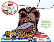 ToonSoy_(NameFag) Warrior-Z(user) ack angry award bloodshot_eyes flag:greece greece hello_my_name_is_(sticker) jewish_nose korg_(namefag) rent_free retard roach sabiopajin_(user) shitskin slopjak speech_bubble subvariant:jartycuck subvariant:mexiaryan variant:bernd variant:chudjak variant:feraljak variant:impish_soyak_ears variant:meximutt variant:skajyosjak // 1642x1287 // 977.9KB