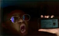 arm closed_mouth glasses hand holding_object holding_phone iphone irl multiple_soyjaks negro open_mouth phone pointing soyjak stubble subvariant:phoneplier subvariant:phoneplier_horizontal variant:a24_slowburn_soyjak variant:markiplier_soyjak variant:soyak variant:two_pointing_soyjaks // 2800x1700 // 269.7KB