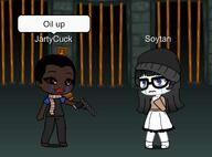 beanie blue_eyes brimstone brown_skin clothes crying dress dungeon female gacha gacha_life gachafag glasses gun hair hat holding_gun holding_pistol long_hair meta:nas necklace nigger no_nose no_shoes not_a_fucking_soyjak op_is_a_10_years_old_foid_nigger_for_posting_this_brimstone pants_award pistol poopson prison_cell red_lips red_pupils rhubarb_15 rope shaking shitskin shocked skirt trend:jartycuck variant:soytan warehouse // 1464x1080 // 250.2KB