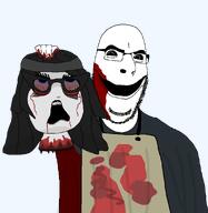analog_horror blood dead decapitation evil eyebrows glasses scary stubble variant:cobson variant:soytan // 1645x1688 // 90.0KB