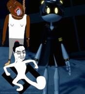animated dance ext=gif hanging murder_drones n_(murder_drones) nazism nigger swastika variant:bernd variant:chudjak // 436x477 // 5.3MB