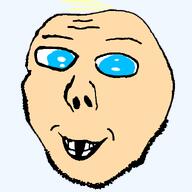 baby blond blue_eyes deformed hair happy series:aryan_soyjaks smile transparent_background trend:aryan variant:david white_skin // 599x599 // 25.6KB