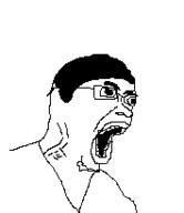 angry glasses hair oekaki open_mouth screaming variant:chudjak // 177x205 // 4.2KB