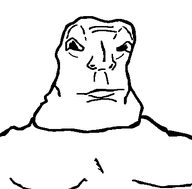 bald closed_mouth looking_at_you no_glasses no_stubble soyjak template variant:lactoriajak white_background // 406x400 // 2.7KB