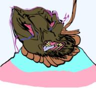 bloodshot_eyes brown_troonjak crying open_mouth rope soyjak suicide tongue transparent_background trend:slopjak variant:bernd // 768x719 // 272.4KB