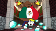 black_skin blond brown_skin diamond fat flag:mexico gem glasses meta:not_oc minecraft nate stubble taco variant:feraljak variant:meximutt // 1280x720 // 1.2MB