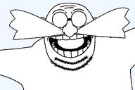 bald beard ear glasses laughing mustache open_mouth stubble variant:soybotnik // 1280x851 // 22.1KB