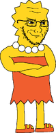 dress eyelashes forehead_lines forehead_wrinkles full_body glasses lisa_simpson looking_to_the_right necklace no_background pearl_necklace sandals smug soyjak subvariant:soyak_(smug) the_simpsons transparent_background variant:soyak yellow_skin // 441x1035 // 32.5KB