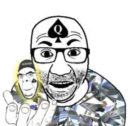 2soyjaks bbc clothes gem glasses glowing hand perro_hold queen_of_spades soyjak stubble variant:cobson variant:el_perro_rabioso // 430x400 // 154.7KB