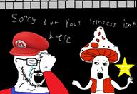 ias mario mario_hat mushroom nas star toad_(mario) variant:soyak video_game wojak // 1448x993 // 232.6KB