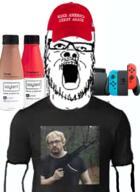 clothes maga maga_hat merchandise meta:tagme nintendo nintendo_switch soy soylent variant:a24_slowburn_soyjak video_game // 582x801 // 347.1KB