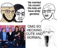 4soyjaks arm beard dwarfism genetics glasses hand hijab incest irl islam midget stubble_hair subvariant:wewjak tan_skin text variant:chudjak variant:soyak waow // 1536x1289 // 636.7KB