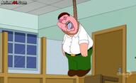ack anime bloodshot_eyes blue_tongue cartoon family_guy hanging peter_griffin screenshot tear tiegs_for_two variant:cobson // 768x466 // 241.1KB