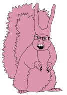 brickleberry cartoon glasses open_mouth pink_skin squabbit squirrel squirreljak variant:feraljak // 2776x3938 // 168.4KB