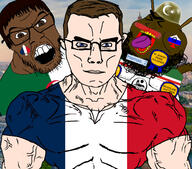 3soyjaks algeria animated autism award beard blue_eyes brown_hair brown_skin buff bug chechenigger chechenroach chechnya clothes country crescent_and_star crying diaper flag france glasses hair hamas_2(namefag) helmet irl_background islam judaism kike mudslime mudslime_shitskin_award nigger nobody_looks_like_this open_mouth pisslam queen_of_spades retard russia soyjak ssh ssh-40 star_of_david stubble subvariant:chudjak_front subvariant:muscular_chud tranny variant:chudjak variant:feraljak variant:meximutt vichy white_skin // 1638x1443 // 505.3KB
