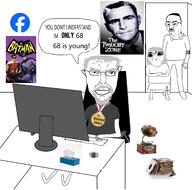 3soyjaks 68 award batman batman_(series) boomer clothes computer deformed facebook father gramophone i_would_never mother mustache nazism old sitting speech_bubble subvariant:chudjak_front subvariant:hornyson swastika text the_twilight_zone tissue variant:chudjak variant:cobson vinyl watch wrinkles you_don't_understand // 2182x2154 // 656.9KB