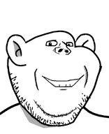 aliased beard biz_(4chan) biz_(soyjak_party) only_one_shall_previal redraw shading subvariant:nuimpjak variant:impish_soyak_ears variant:nujak // 726x895 // 19.1KB