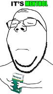 arm cigarette closed_eyes closed_mouth eating eyes_closed gem glasses hand holding_object its_over newport soyjak stubble subvariant:wholesome_soyjak text variant:gapejak // 600x1053 // 83.4KB