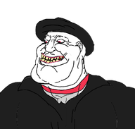 black_suit blood_meridian clothes creepy ear evil hat judge_holden killer nas no_background red_eyes smile subvariant:mexiaryan variant:meximutt white_skin // 1095x1042 // 227.0KB