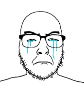bald crying frown glasses sad stubble transparent_background uncjak unhappy variant:uncjak white_skin // 900x1000 // 141.4KB