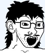 gaping_mouth meta:tagme mullet mulletjak mustache performative soy subvariant:mullet_soyak template variant:soyak // 970x1180 // 32.7KB