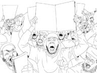 arm beard clothes hair hand hat holding_object islam multiple_soyjaks mustache open_mouth soyjak stubble variant:unknown // 1136x852 // 209.7KB