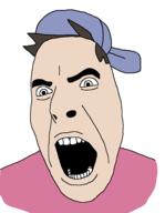 angry brown_hair cap clothes dude_(fnf_free_download) fnf_free_download friday_night_funkin hair hat open_mouth soyjak variant:cobson video_game white_skin // 384x494 // 34.8KB