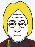 award blond glasses hair nate nose stubble variant:lennonjak // 191x255 // 9.9KB