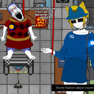 award bag bald bloodshot_eyes crying eyes furry glasses hanging lucky_(user) minecraft mod open_mouth rover_(animal_crossing) skirt soycraft soyjak soyjak_party space_station_13 ss13 stubble tenor_(user) tranny variant:markiplier_soyjak // 1738x1417 // 466.8KB