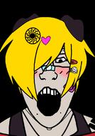 bandage blond blush heart no_stubble salem sonnenrad swastika totenkopf variant:markiplier_soyjak // 560x800 // 22.3KB