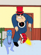 american_dad bald blue_skin calm cartoon closed_eyes clothes dance forehead_lines full_body glasses selfish_little_fuck series:TIME_TO_KICK_IT! smile soyjak stubble subvariant:longplier time_to_kick_it variant:markiplier_soyjak white_skin // 800x1067 // 6.9MB